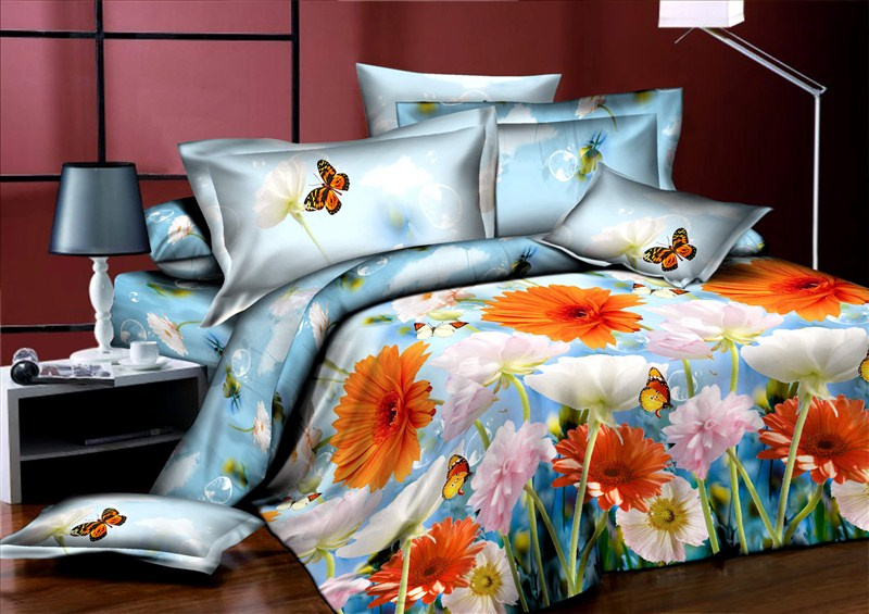 2016 New 100% Cotton 3D Bedding Sets