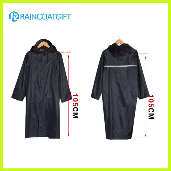 Polyester Reflective Men's Long Rainwear