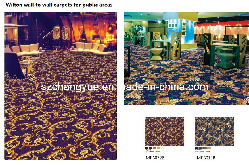 Machine Made PP Wilton Wall to Wall Hotel Carpets