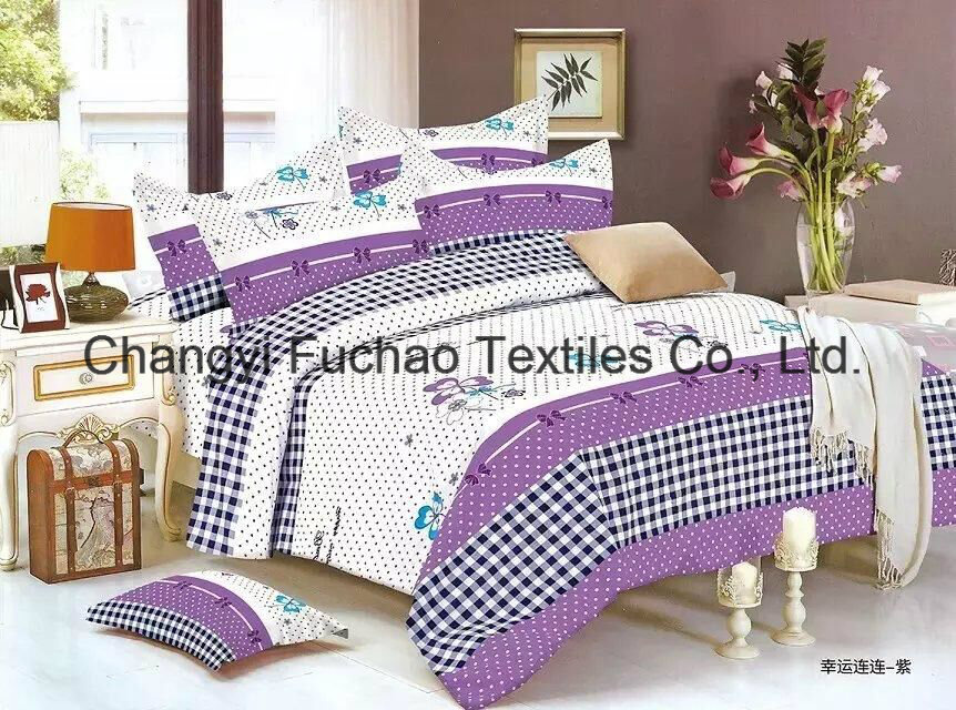 Microfiber Disperse Printed Comforter Bedding Set T/C 65/35