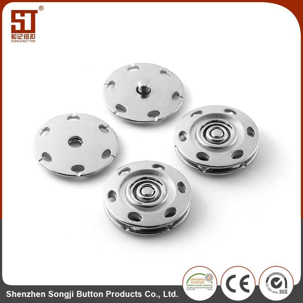 OEM Round Monocolor Individual Snap Metal Button