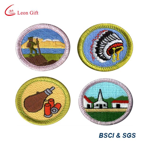 Factory Custom Embroidery Label Badge Patch