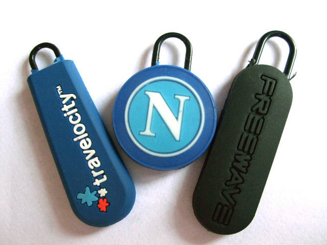 Custom Soft PVC Zipper Puller
