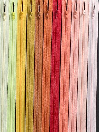 3# Nylon Zipper with Stock Price, Close-End Normal Slider