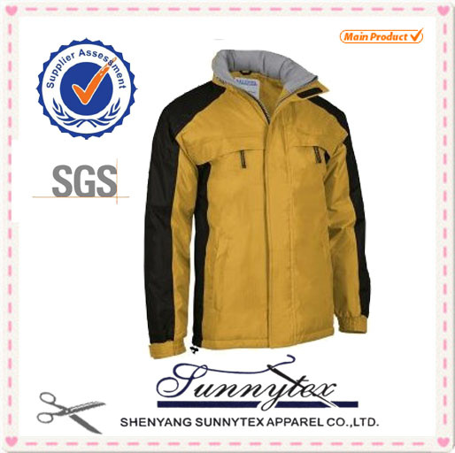 2017 Design Longsleeve Jacket with Fleece Inside