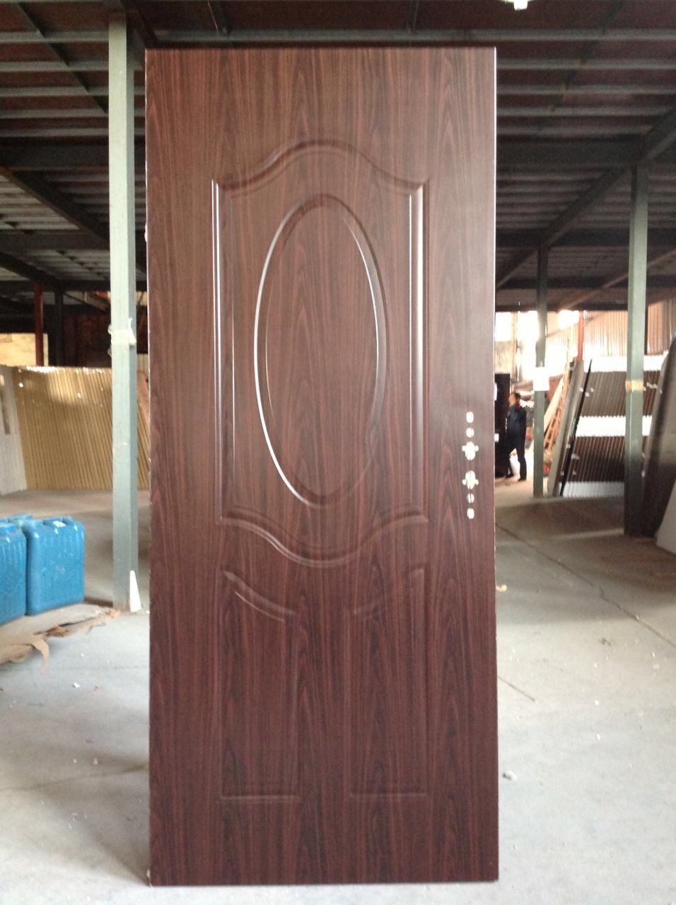 Egg Design Steel American Panel Door