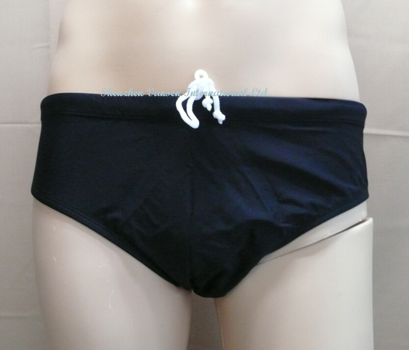 Hot-Sale Men's Swim Trunks in Swimming Pool or on Sandbeach (V3003)