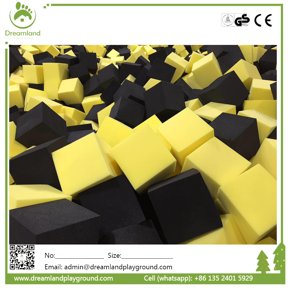 Promotional Colorful Gymnastic Foam Pit Cubes