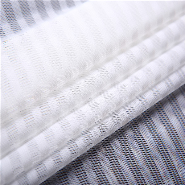 Good Quality Stripe Mesh Nylon Spandex Fabric (1414-11)