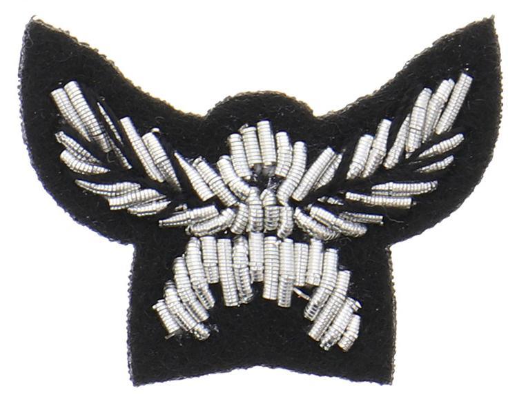 Handmade Embroidery Patch for Uniform with India Silk