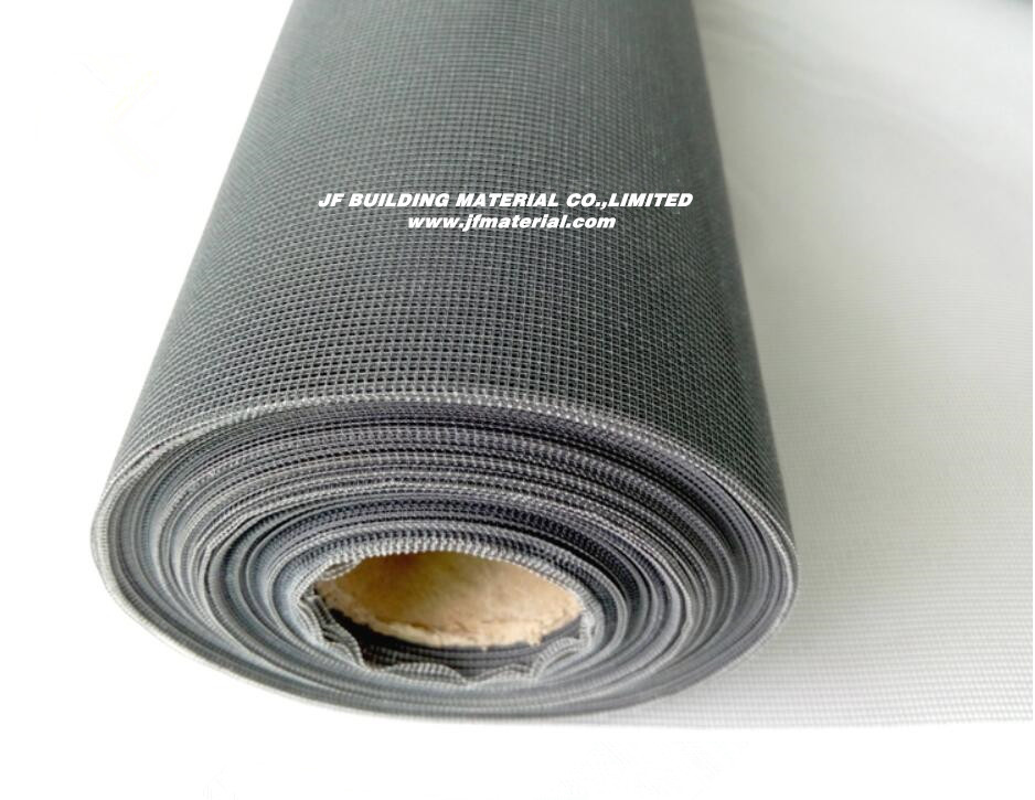 Gray Color Fiberglass Invisible Screen Mesh Roll