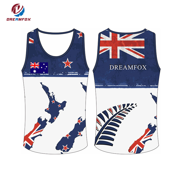 Wholesale Womens Singlet for Printing Custom Sportswear Sublimation Fabric Singlet