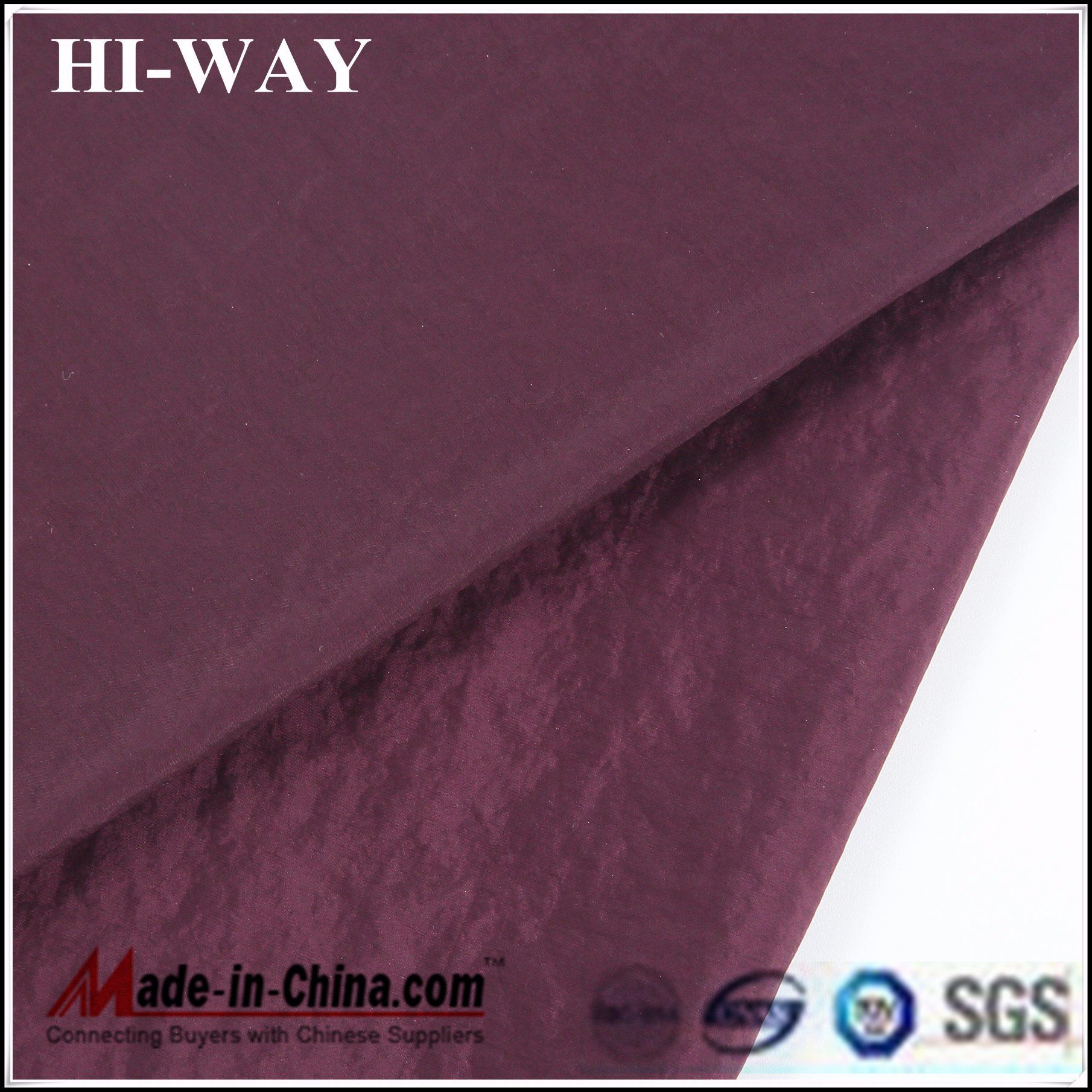 Hwnh280 100% Nylon Two-Layer Down Proof Fabric