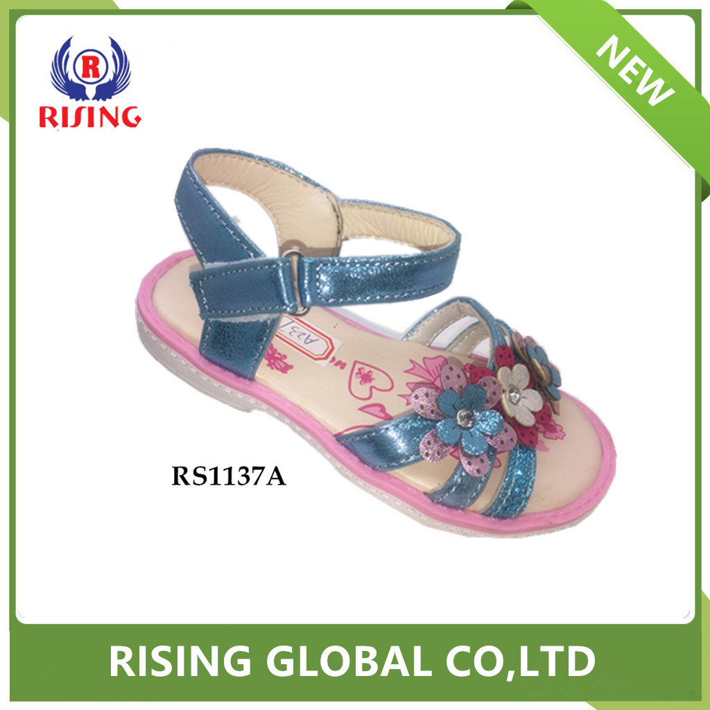 New Type Bright Colored Beautiful Morden Sandals for Girls