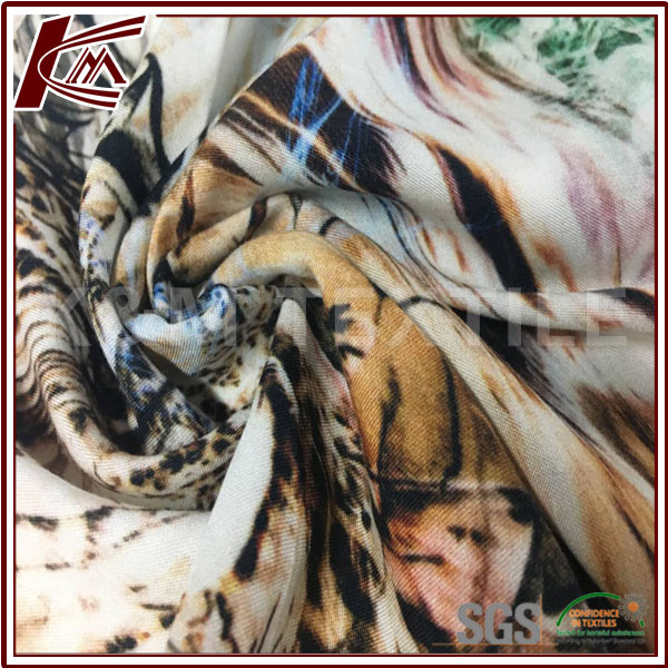 Garment Fabric Fine Texture 100% Rayon Fabric for Dress
