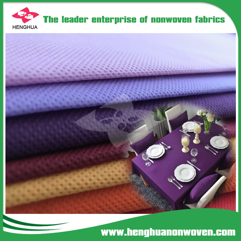 100% Polypropylene Soft Non-Woven With SGS For Tablecloth