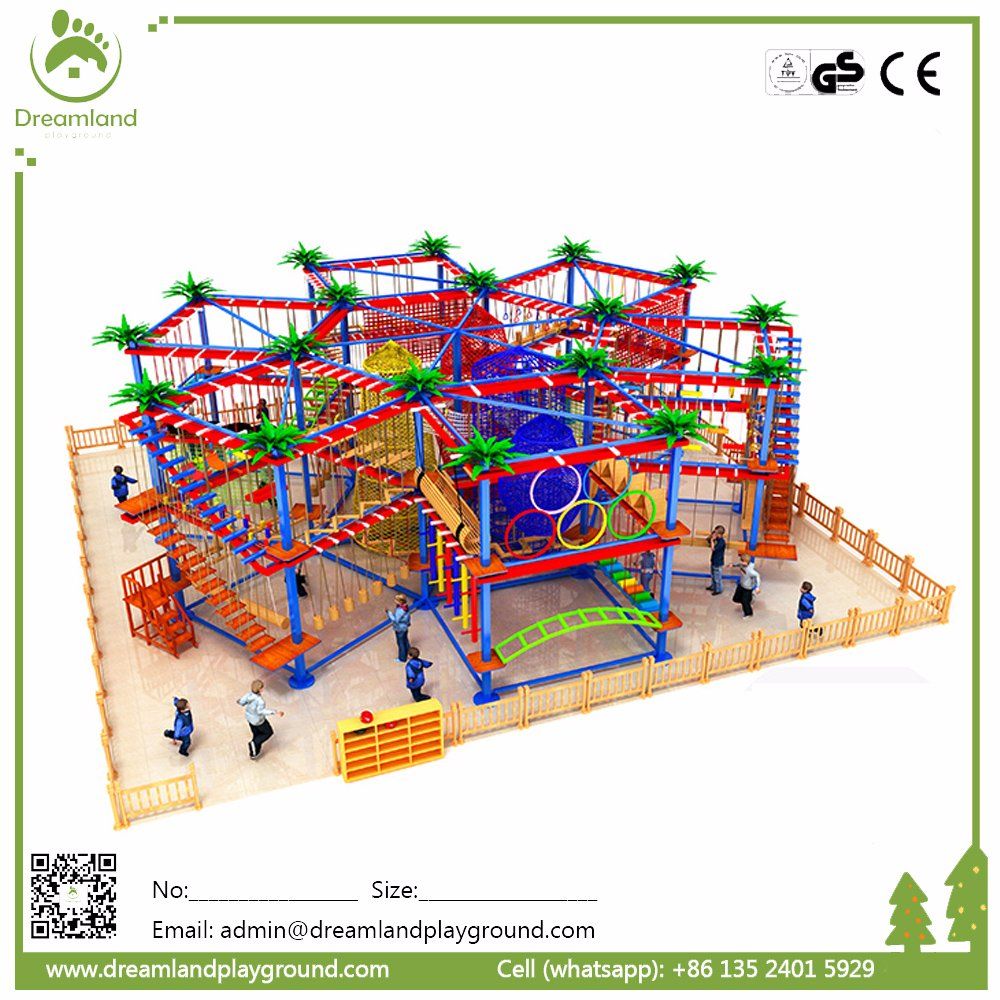 Entertainment Outdoor Rope Course, Obstacle Equipment