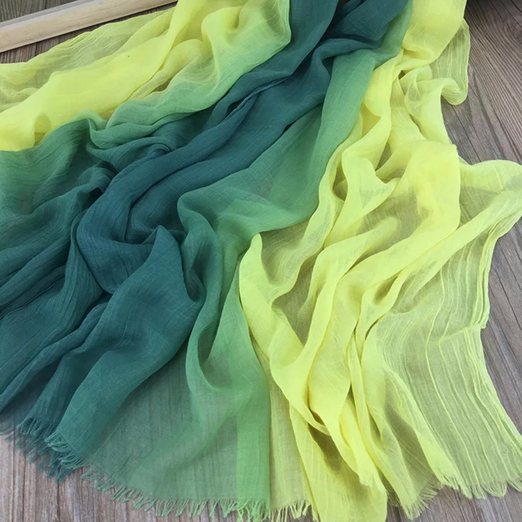Thin Soft 100% Modal Degrading Lady Scarf (HT03)