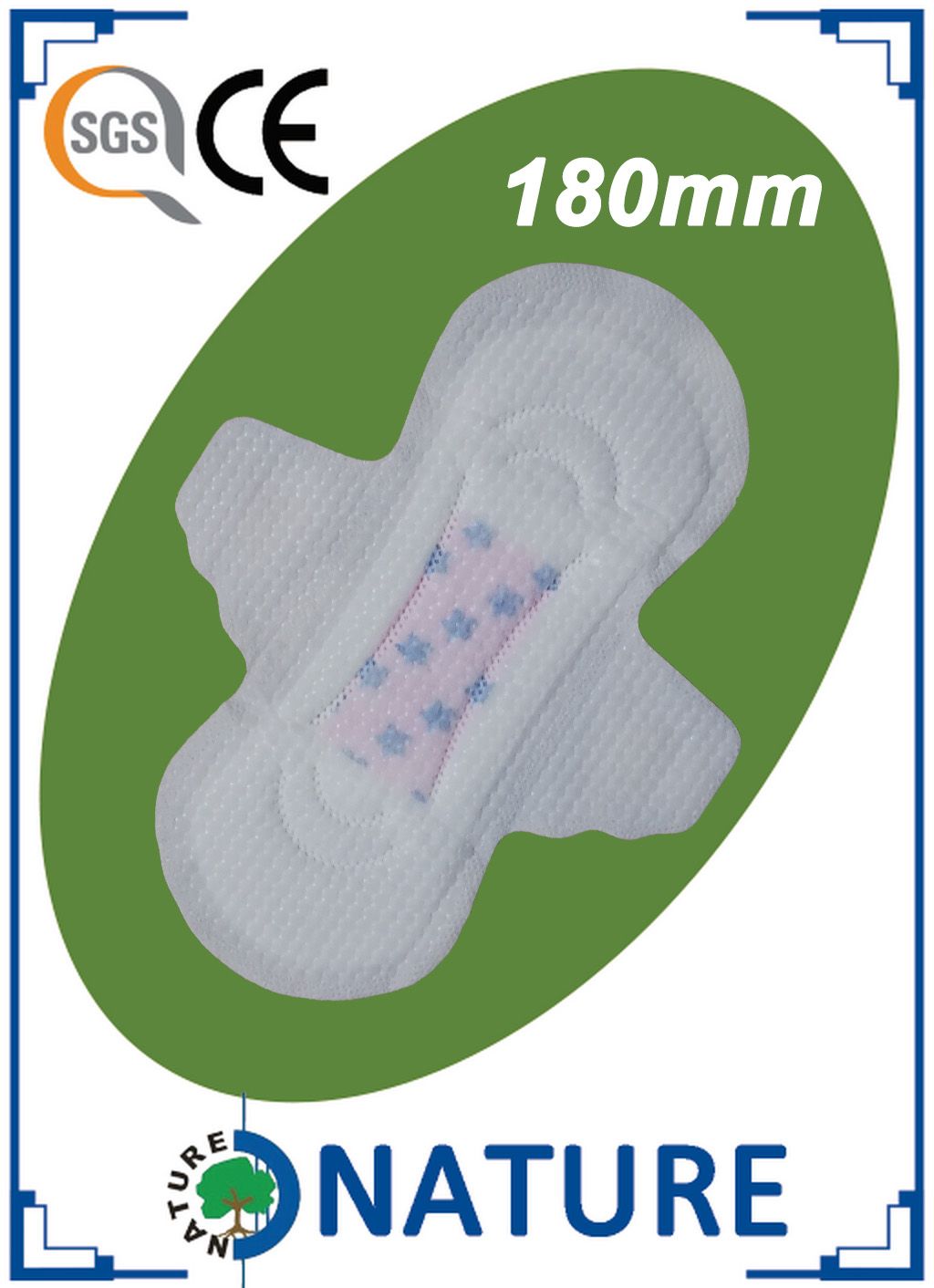 Ultra Thin Anion Mini Sanitary Towel with Wings