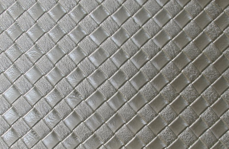 2017 Fahsionable New Arrival Rhombus PVC Leather for Bag (H228)