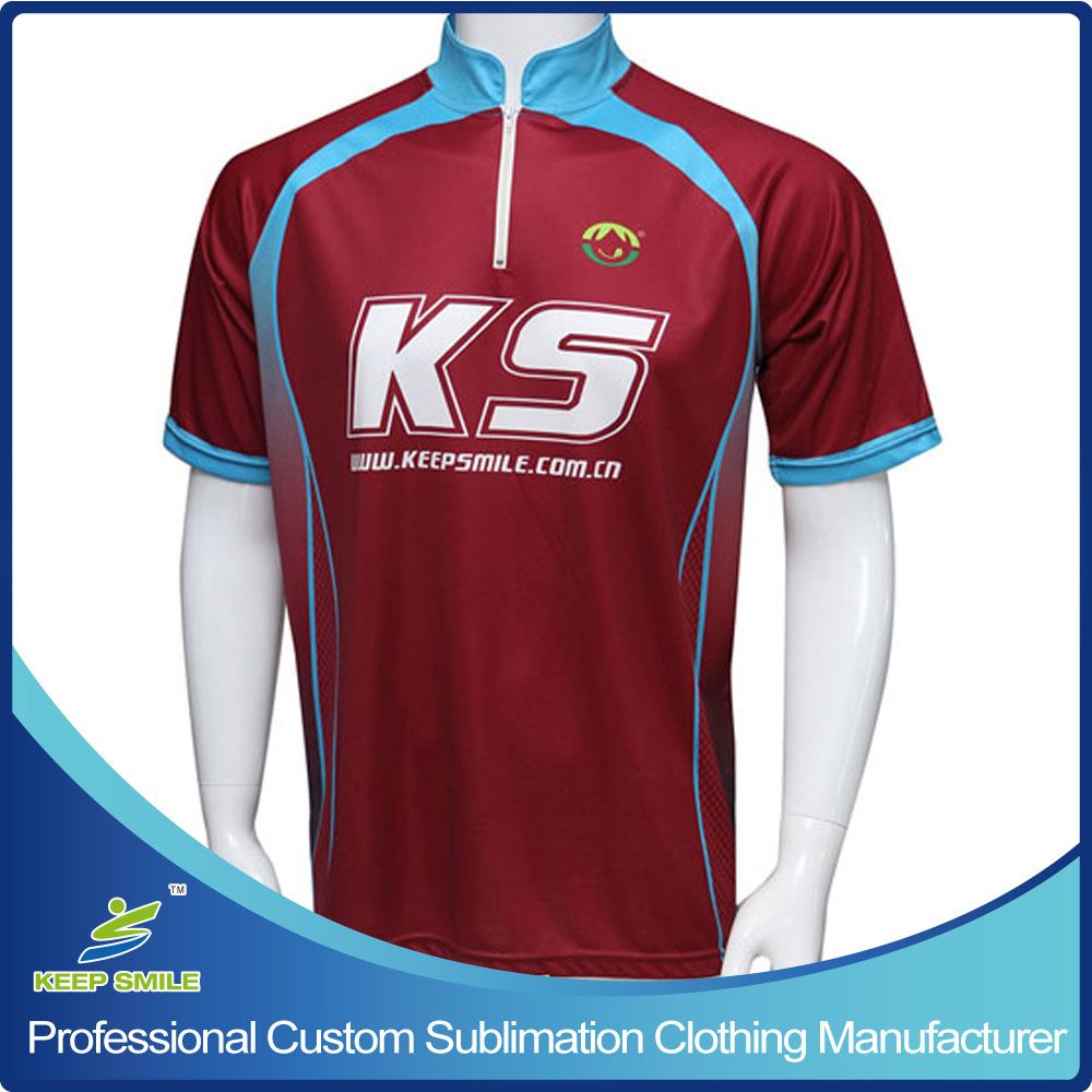 Custom Sublimation Printing Sporting Bowling Jerseys