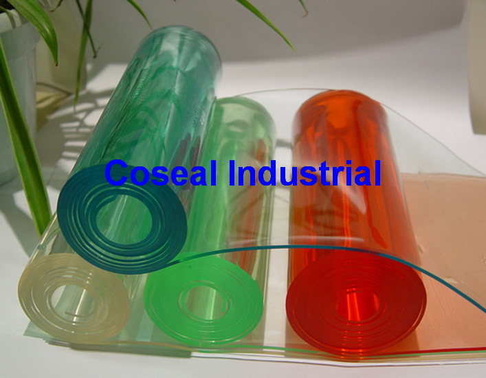Flexible Opaque Plastic Fabric PVC Strip Curtain with RoHS Standards