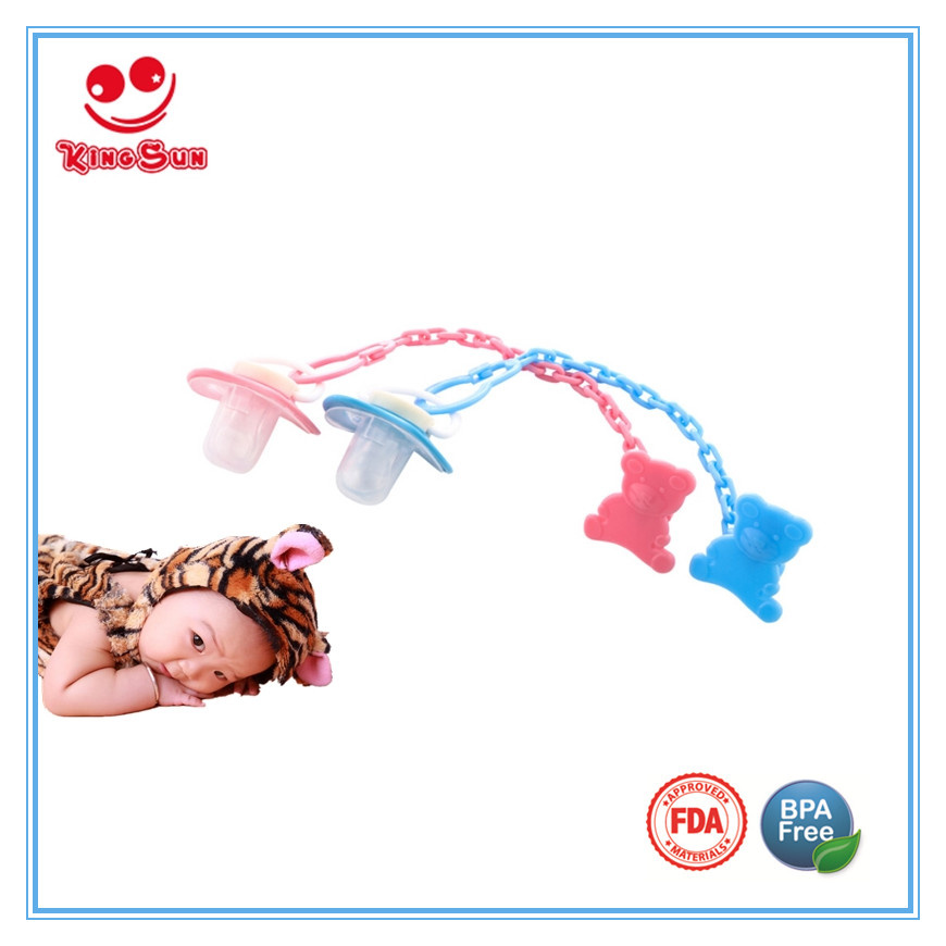 PP Detachable Newborn Baby Pacifier Clips