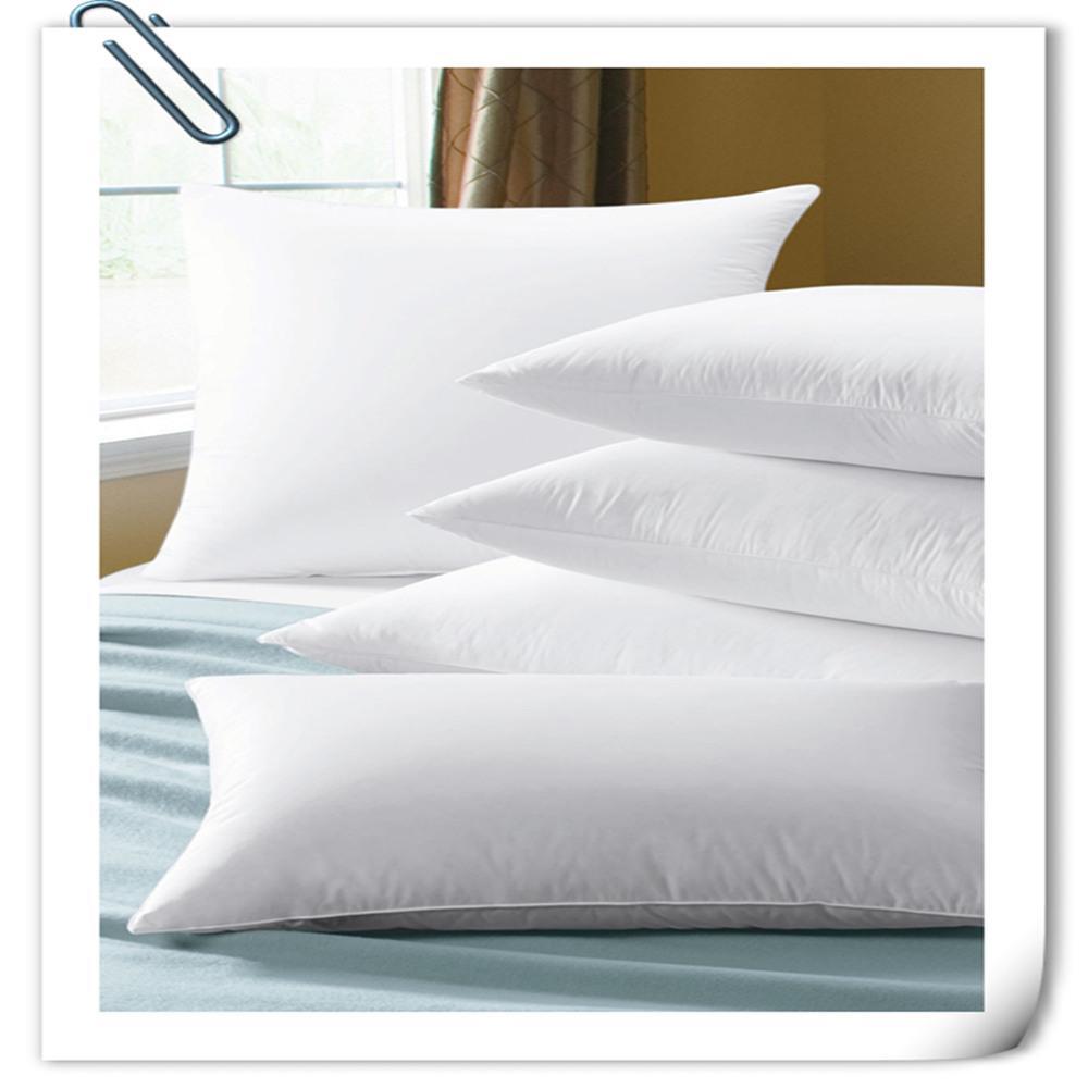 100% Cotton Cover White Standard Size Down Pillow