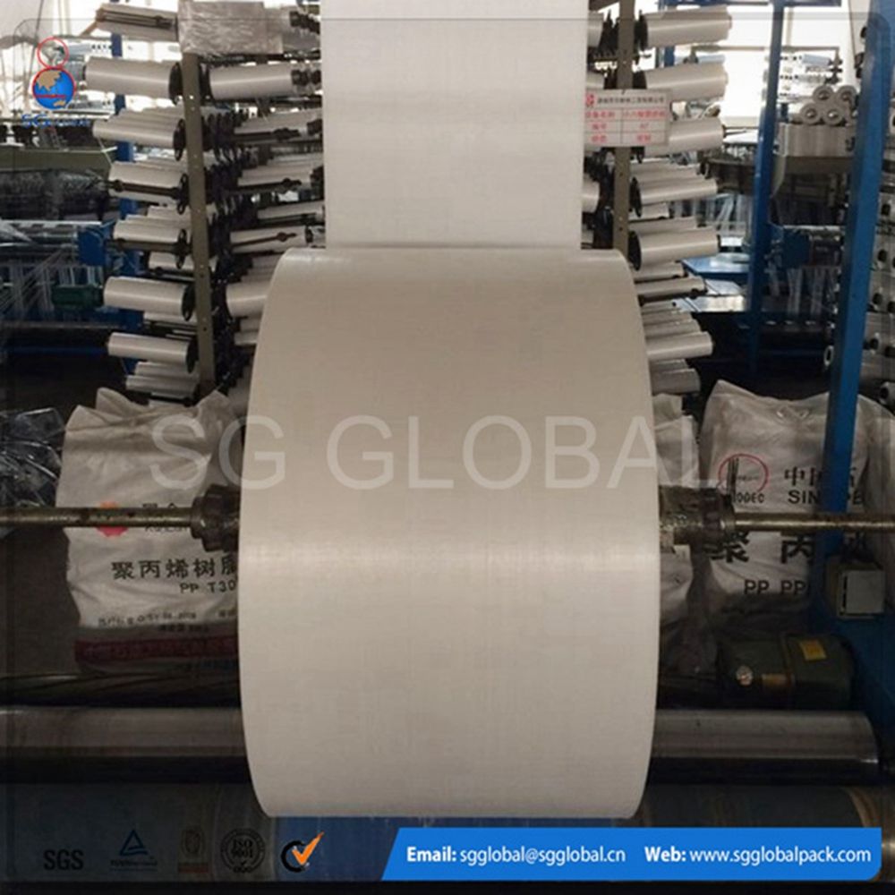 Polypropylene Circular Raffia Fabric in Roll