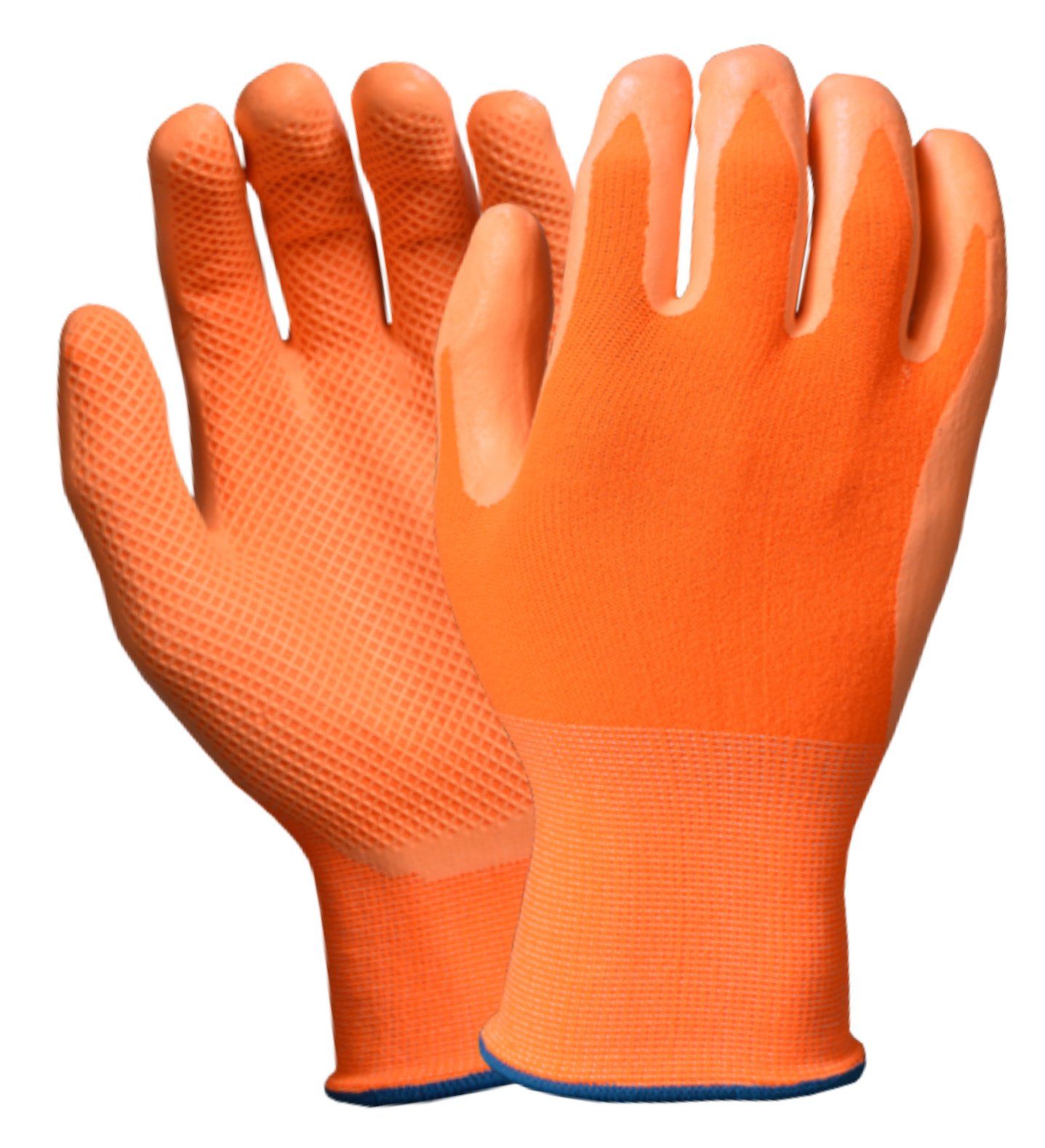 Knitted Latex Dipped Safety Work Gloves