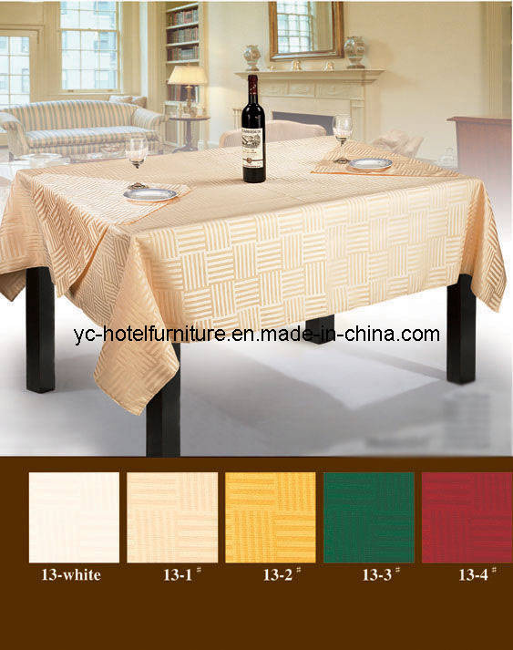 Long Guarantee Period Retangular Table Cloth / Table Cover (FCX-531)