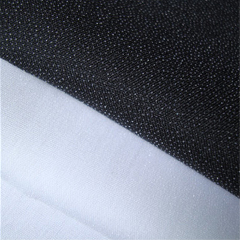 100GSM Woven Bi-Stretch Twill Fusible Polyester Interlining Fabric