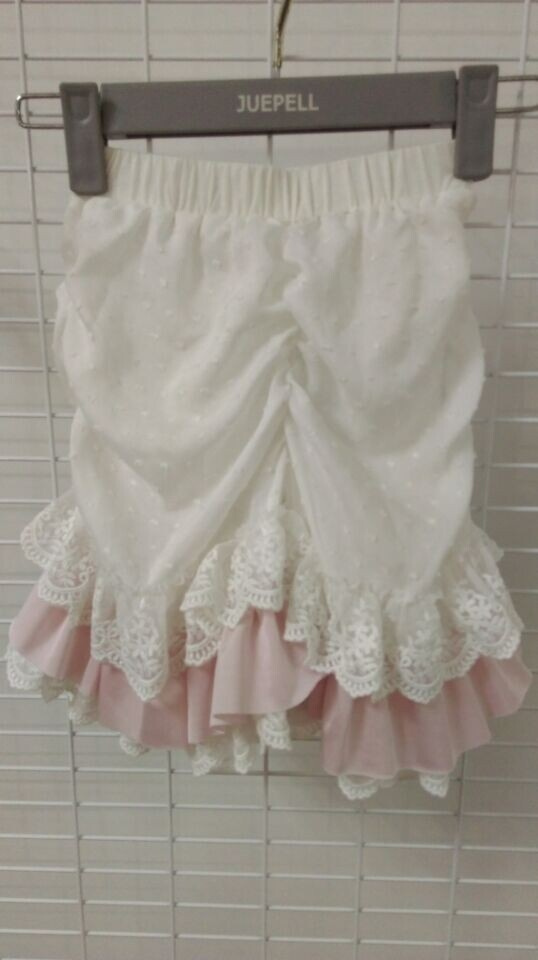 Pretty Ruffles and Lace Children's Shorts