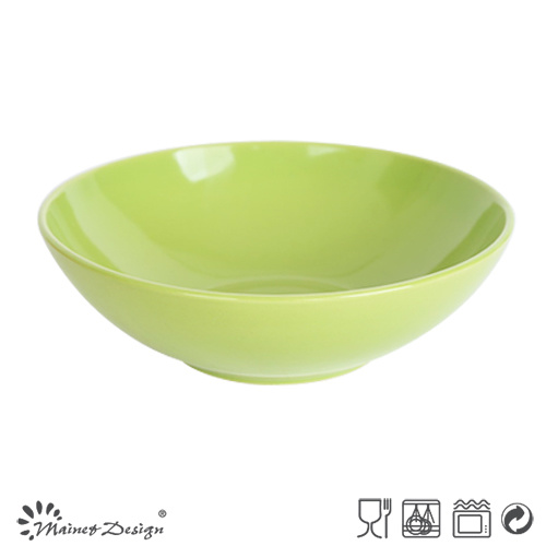 18cm Soup Plate Solid Glaze Design