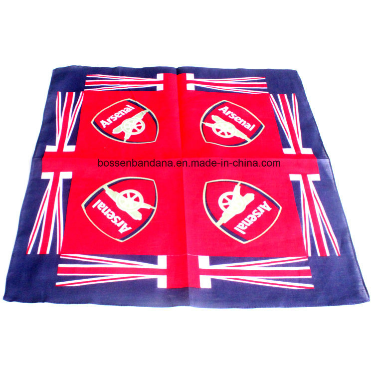 China Factory Produce Customized Design Printed Cotton Headwrap Bandanna