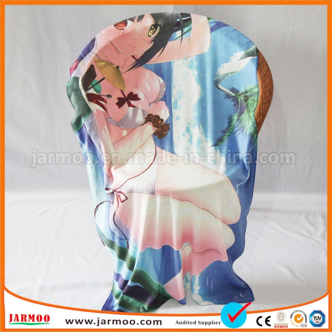 Single Side Printing Free Design Customized Logo Terry Towel