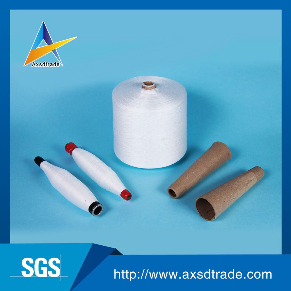 Spun 100% Polyester Yarn Ecofriendly Sewing Thread Embroidery Thread