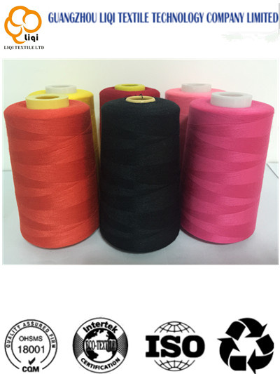 High-Quality 100% Polyester Colorful Embroidery Textile Sewing Thread