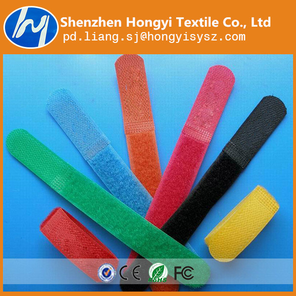 Wholesale Colorful Wide Using Self-Locking Magic Tape Cable Tie