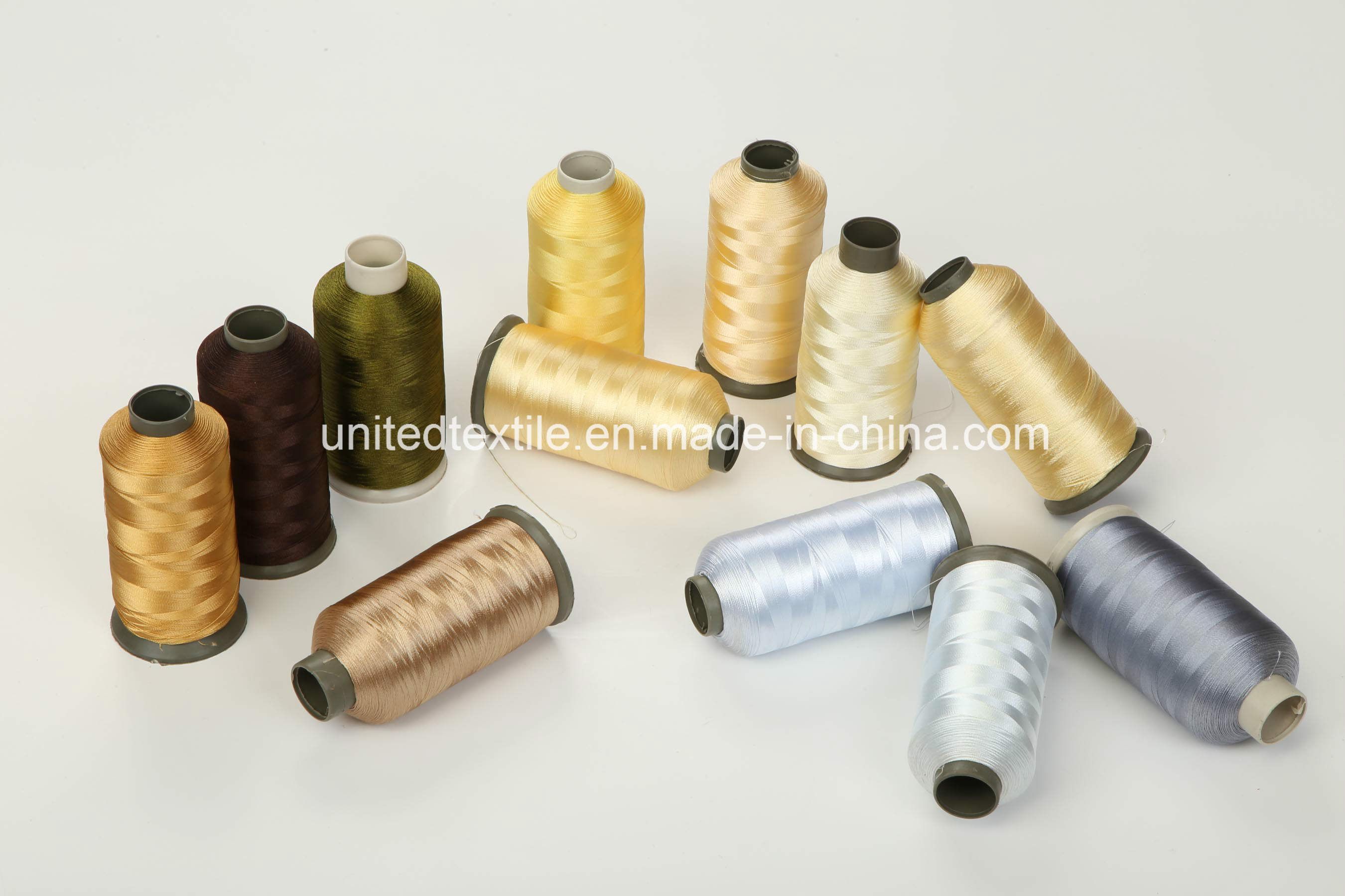 100% Polyester Embroidery Threads with 150d/2