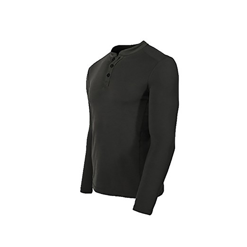 Sheep Run Men's 100% Merino Wool Lightweight Long Sleeve Base Layer Tops