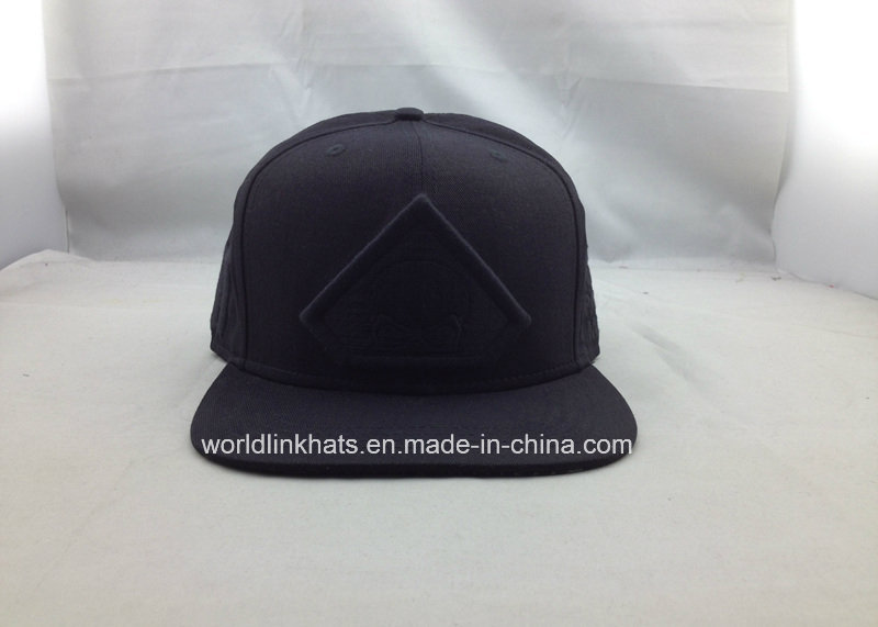 Fitted Yupoong Hip Hop Cap Custom Printed Skull Snapback Cap Embroidery Cap