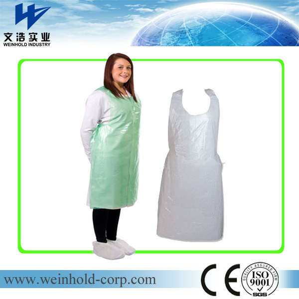 Food Processing Application Polyethylene Plastic Apron