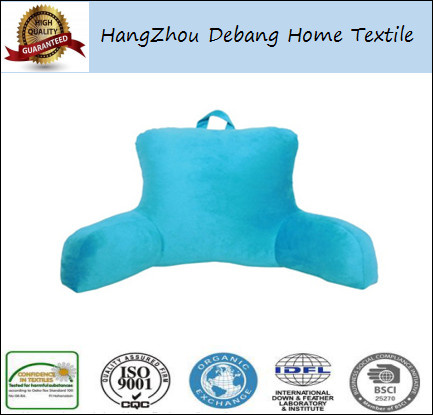 Amazon New Fashion Super Soft Plush Back Wedge Reading Bed Pillow