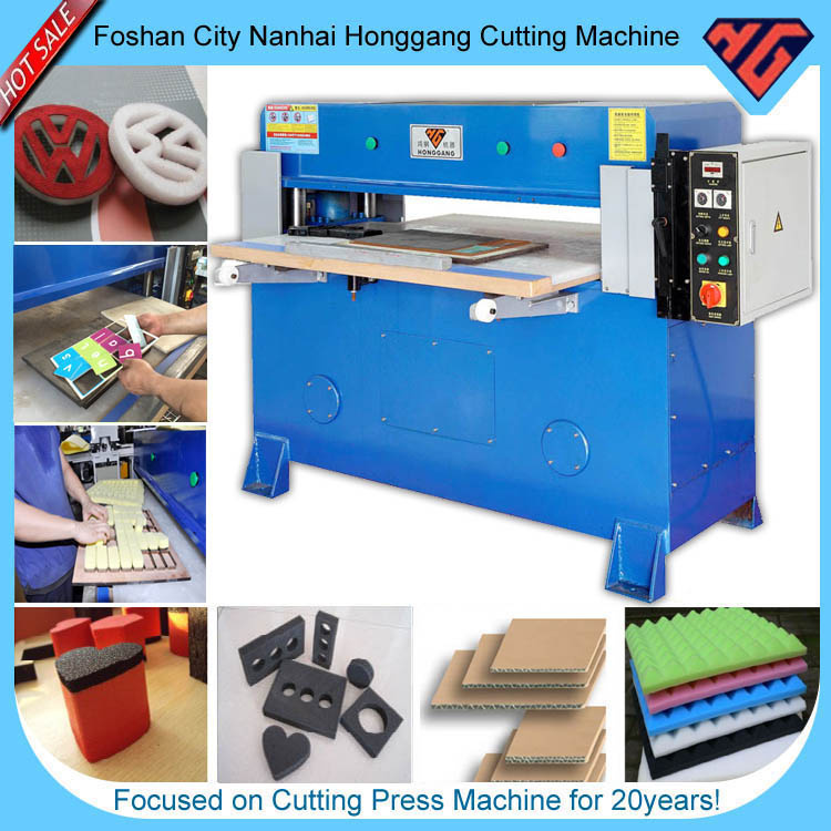 Hg-A30t Precision Four Column Hydraulic Carpet Plane Cutting Machine