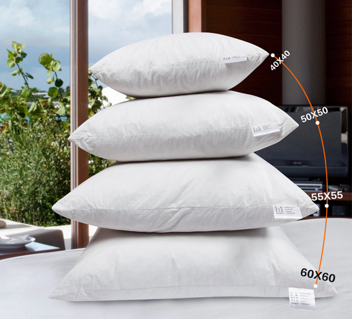 White Duck Feather Cushion