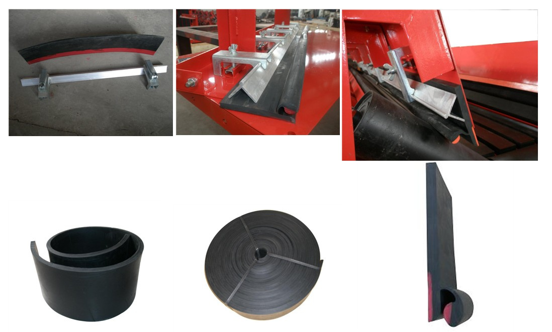 Conveyor Rubber Skirt Board, Skirting Board Rubber to Prevent Belt Spillage (ZE-QB)