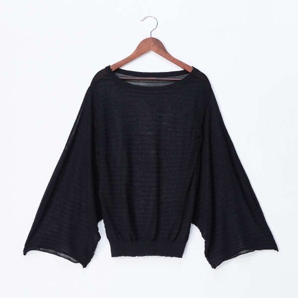 Fashionable Knitted Sweater with Different Pattern for Ladies -2