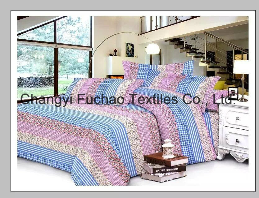 Reactive Printing Comfortable Poly-Cotton T/C 50/50 & 65/35 Bedding Set