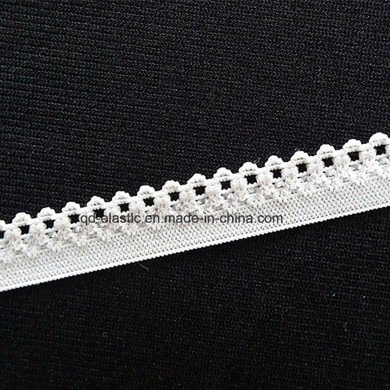 10mm Solid Color Picot Edge Underwear Elastic